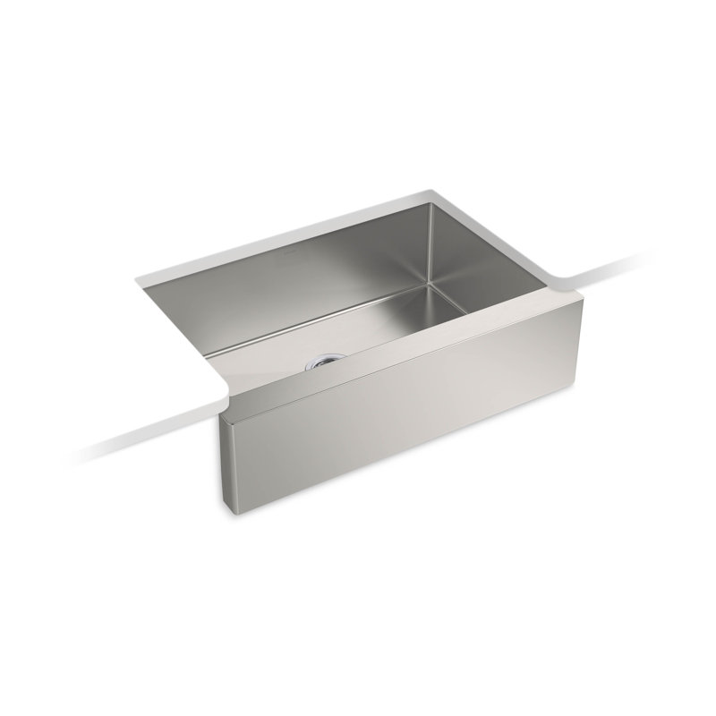 Kohler Strive Undermount Single-Bowl Farmhouse Kitchen Sink &amp; Reviews ...